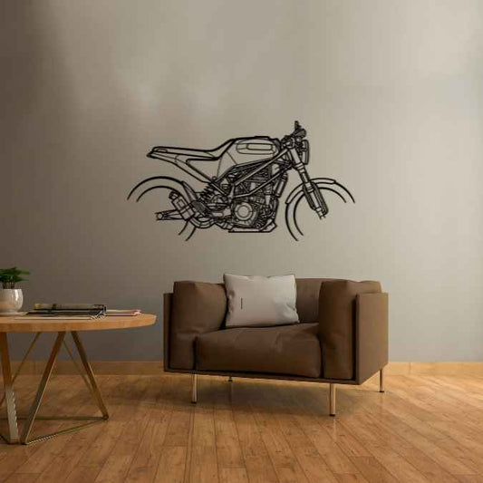 Vitpilen 401 Metal Wall Art Bike Silhouettes | Wall Decor | Gift For Men - Pixelgears
