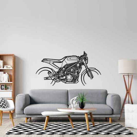 Vitpilen 401 Metal Wall Art Bike Silhouettes | Wall Decor | Gift For Men - Pixelgears