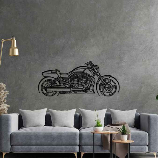 Vrod 2017 Metal Wall Art Bike Silhouettes | Wall Decor | Gift For Men - Pixelgears