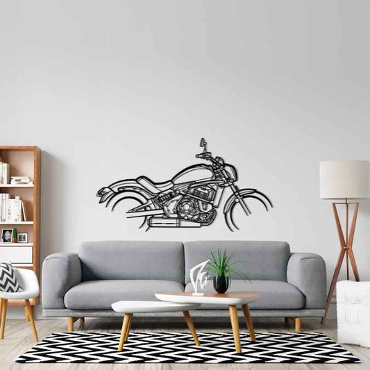 Vulcan S 2020 Metal Wall Art Bike Silhouettes | Wall Decor | Gift For Men - Pixelgears