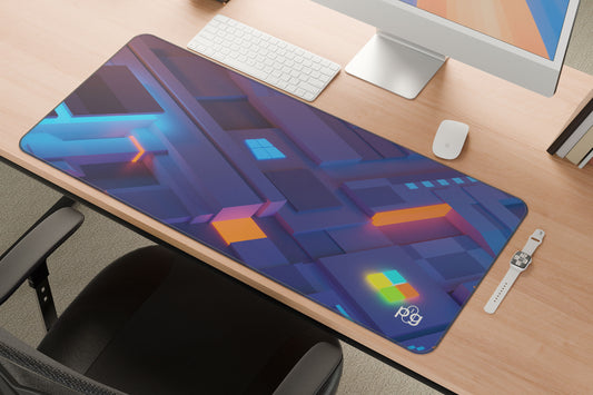 Windows Logo Glowing - XXL and XXXXL Mouse Pad - PixelGears