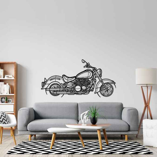 XVZ1300 Royal Star 1996 Metal Wall Art Bike Silhouettes | Wall Decor | Gift For Men - Pixelgears