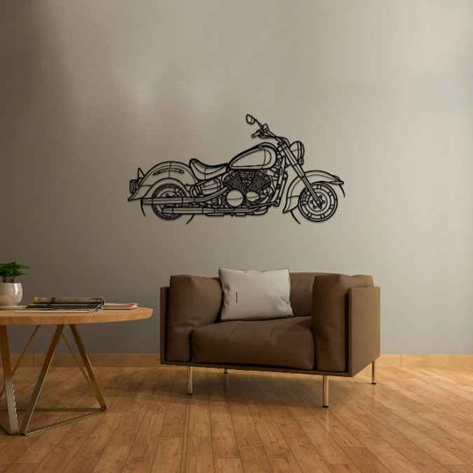 XVZ1300 Royal Star 1996 Metal Wall Art Bike Silhouettes | Wall Decor | Gift For Men - Pixelgears