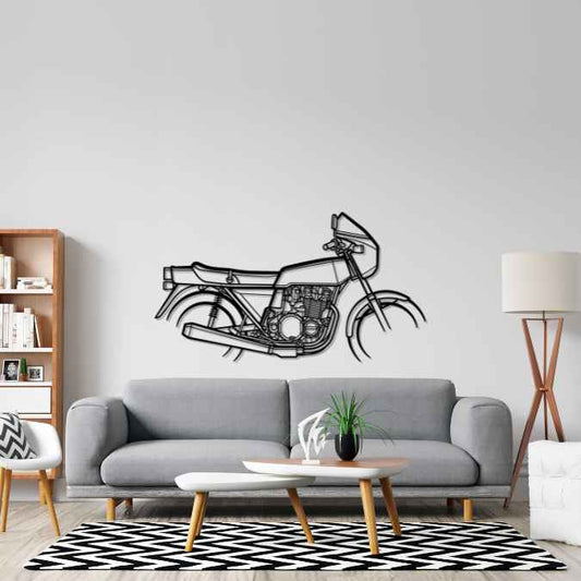 Z1R 1978 Metal Wall Art Bike Silhouettes | Wall Decor | Gift For Men - Pixelgears