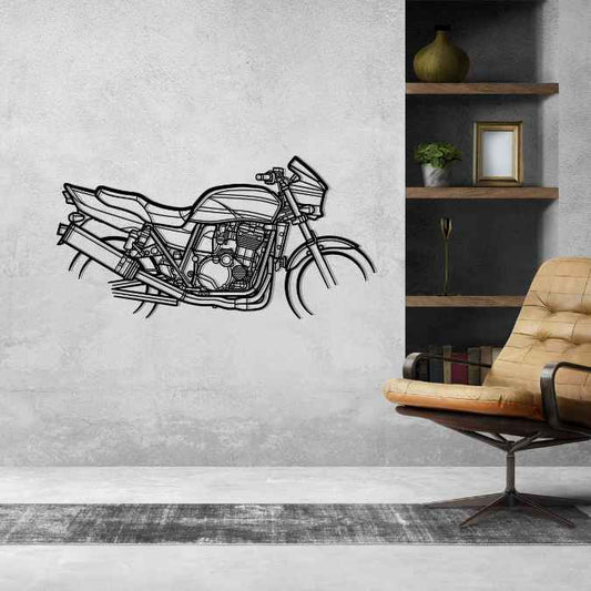 ZRX 1200R Metal Wall Art Bike Silhouettes | Wall Decor | Gift For Men - Pixelgears