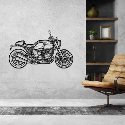 NineT 719 Metal Wall Art Bike Silhouettes | Wall Decor | Gift For Men - Pixelgears