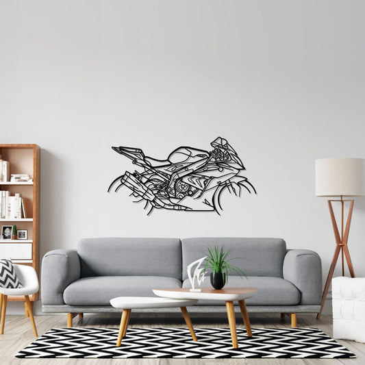 S1000RR Silhouette Metal Bike Silhouettes | Wall Decor | Gift For Men - Pixelgears