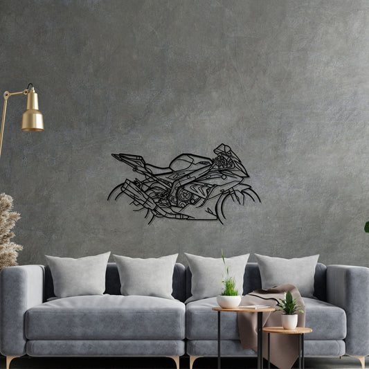 S1000RR Silhouette Metal Bike Silhouettes | Wall Decor | Gift For Men - Pixelgears